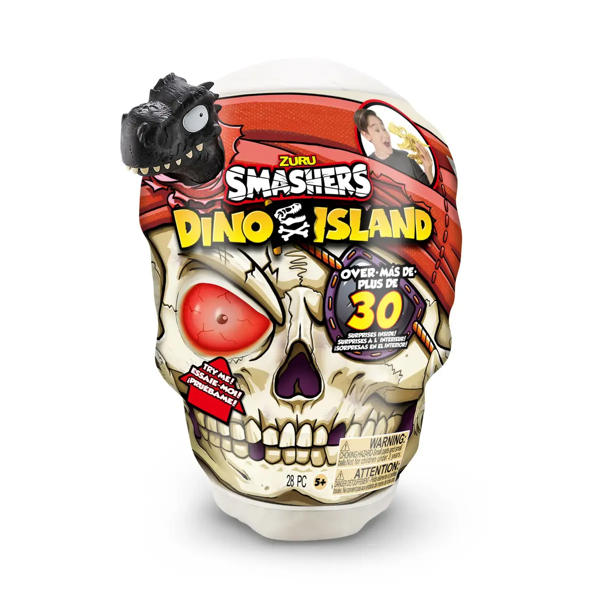 Smashers Dino Island Giant Skull ZURU Photo 3