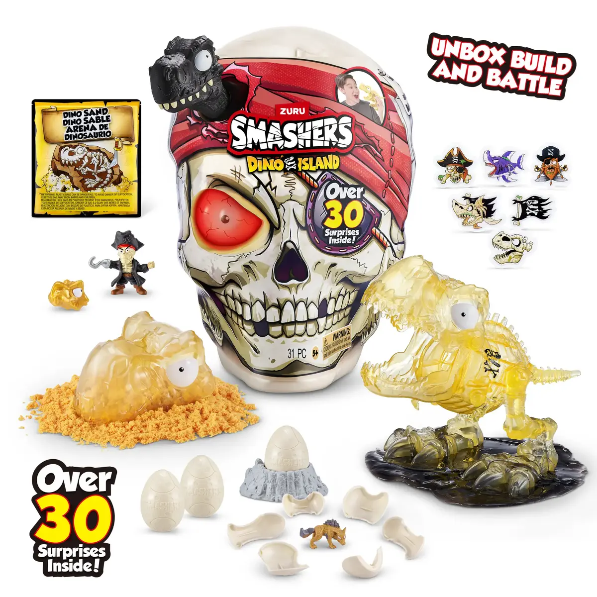 Smashers Dino Island Giant Skull ZURU Photo 4