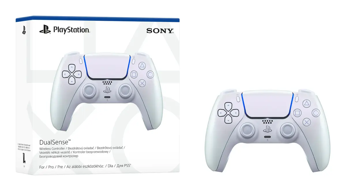 Sony DualSense Chrome Pearl — беспроводной геймпад Photo 3