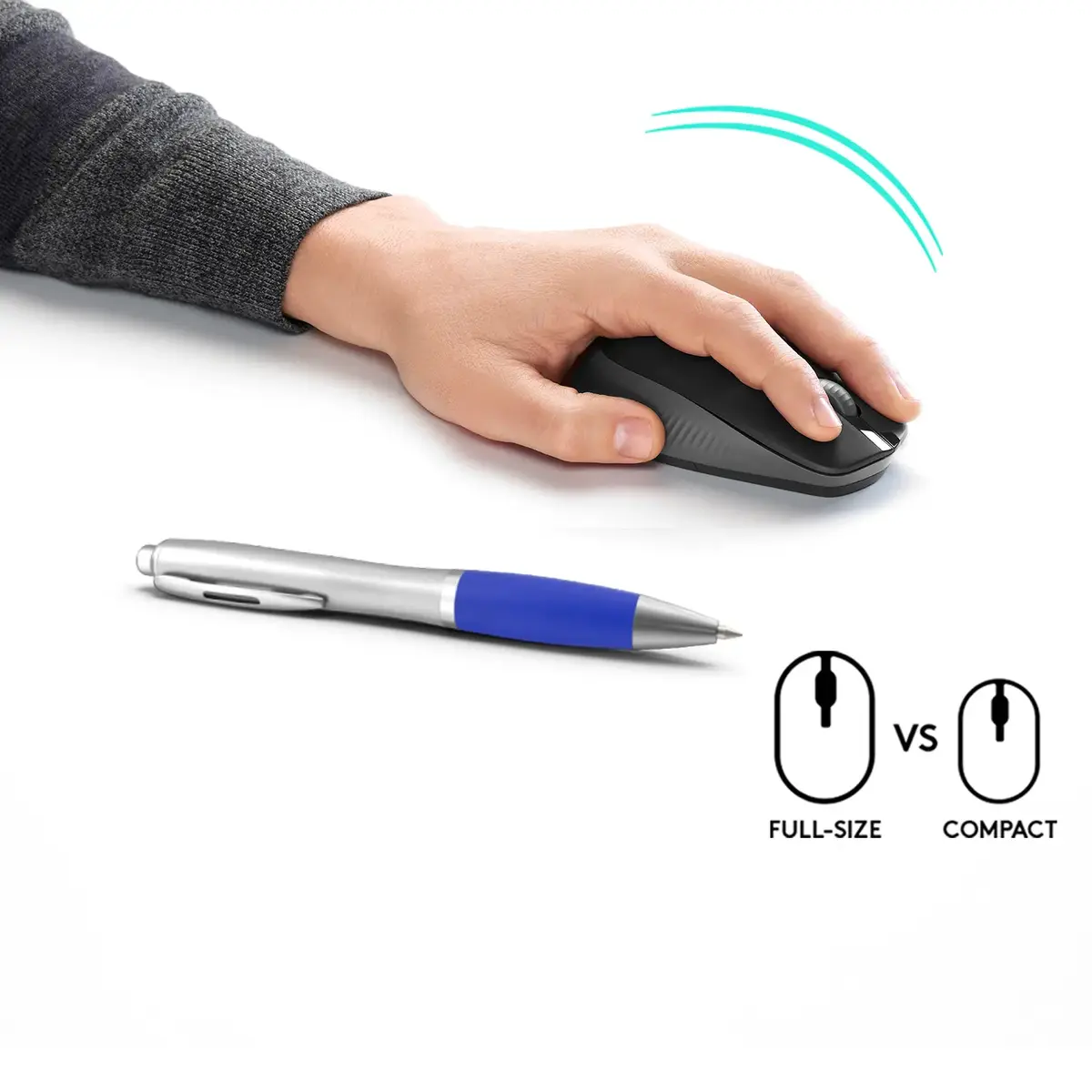 Logitech M190 Full-size wireless mouse Photo 3