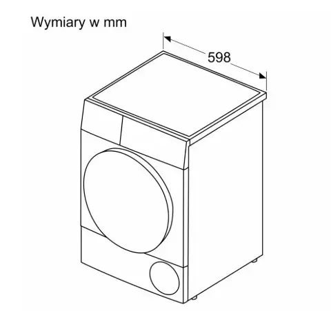 Bosch WTH86200PL tumble dryer 8 kg Photo 3