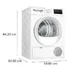 Bosch WTH86200PL tumble dryer 8 kg Photo 12