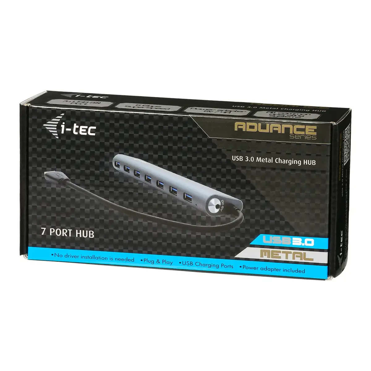 USB Хаб i-tec Metal Superspeed 7-Port USB 3.0 Photo 6