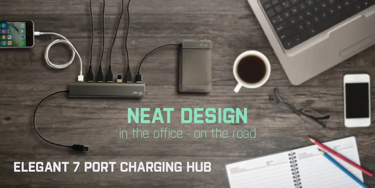 USB Хаб i-tec Metal Superspeed 7-Port USB 3.0 Photo 9