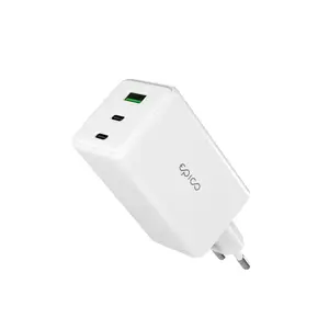 AC adapter Epico UltraBoost GaN 100W EA100 — 100W USB-C power delivery for laptops and devices