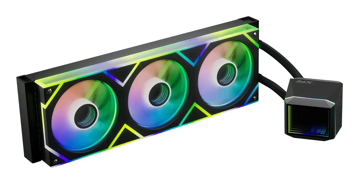 All-in-one liquid cooler ADATA XPG LEVANTE II 360 Black Photo 2