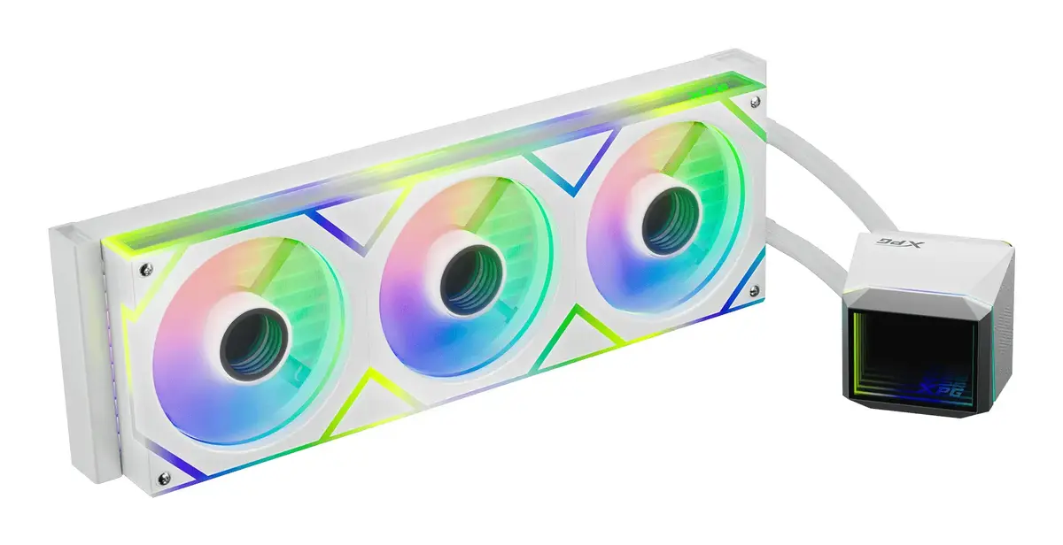 All-in-one liquid cooler ADATA XPG LEVANTE II 360 White Photo 2