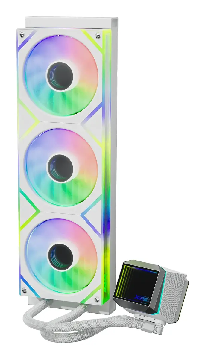 All-in-one liquid cooler ADATA XPG LEVANTE II 360 White Photo 3