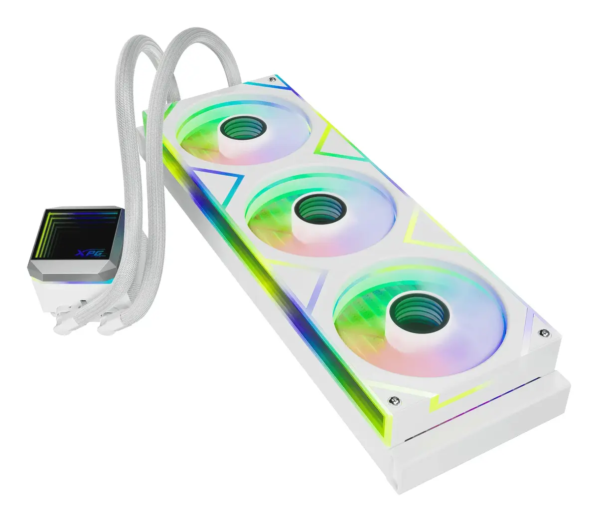All-in-one liquid cooler ADATA XPG LEVANTE II 360 White Photo 4