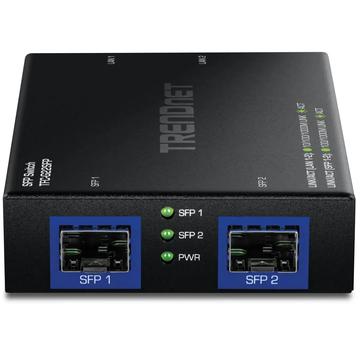 Неуправляемый коммутатор Trendnet TFC-G22SFP Photo 2