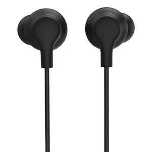 Austiņas Hama Curly USB Type-C Melna Vadu Iekšausu Zvanīšanai/Mūzikai