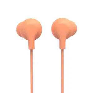 Austiņas Hama Curly USB Type-C Oranžas Vadu Zvaniem/Mūzikai 20-20000 Hz
