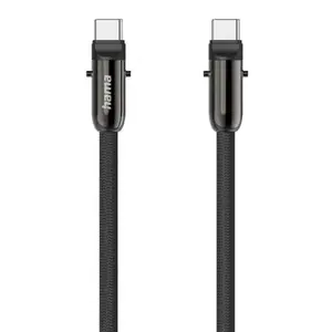 USB cable Hama 00201751 USB 2.0 1.2 m USB C Black