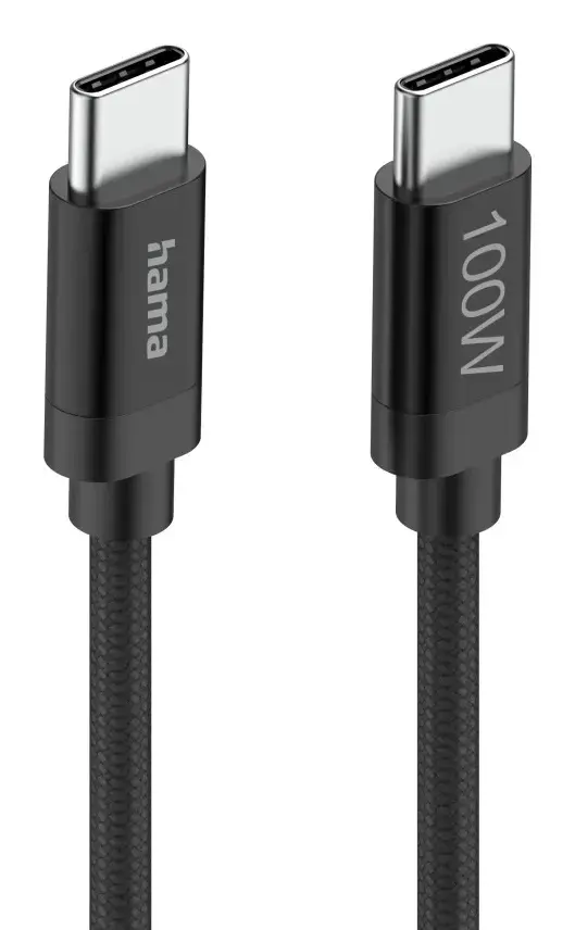 USB Cable Hama Fabric USB 2.0 1.5m USB C Photo 2