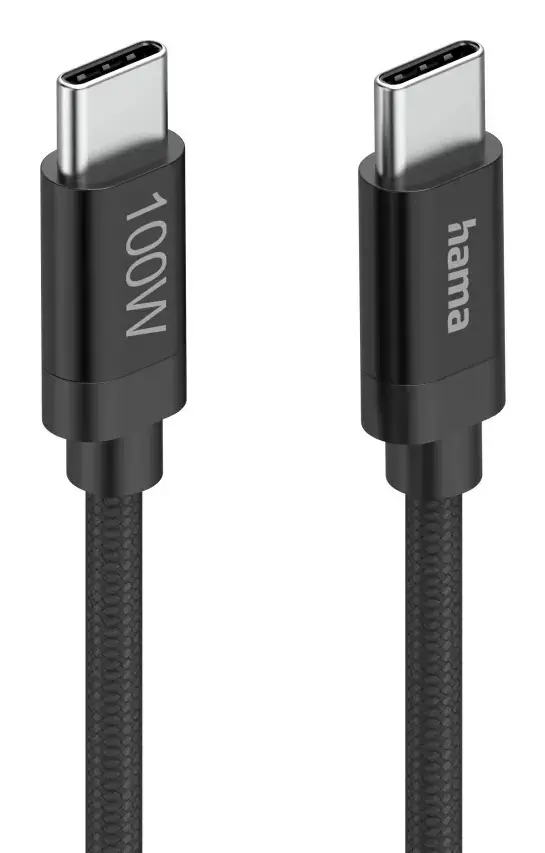 USB Cable Hama Fabric USB 2.0 1.5m USB C Photo 3