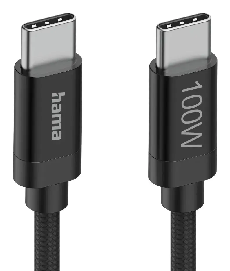 USB Cable Hama Fabric USB 2.0 1.5m USB C Photo 5