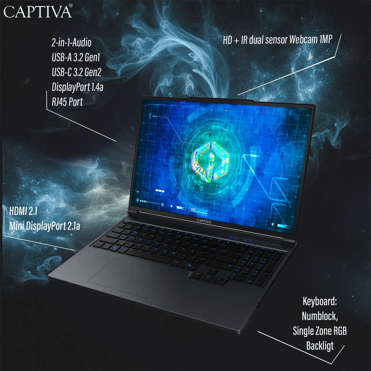 CAPTIVA 94487 laptop 94487 Photo 5