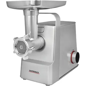 Мясорубка GASTROBACK 41407 — 2100 Вт, корпус из нержавеющей стали, производительность 2,5 кг/мин