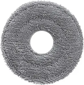 Roborock 8.02.0385 Anti-bacterial Rotating Mop Cloth for Saros 10R Robot Vacuum Grey 4-Pack