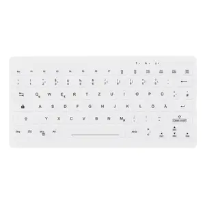 Клавиатура Contour Design Active Key AK-C4112 Медицинская USB QWERTZ Белая Мини 88 Клавиш