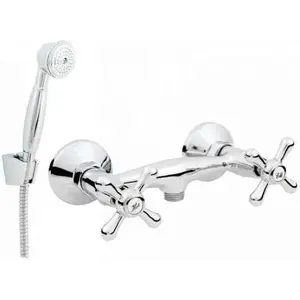 Душевой клапан Hydroland Retro B207 Chrome — однорычажный термостатический клапан, хром
