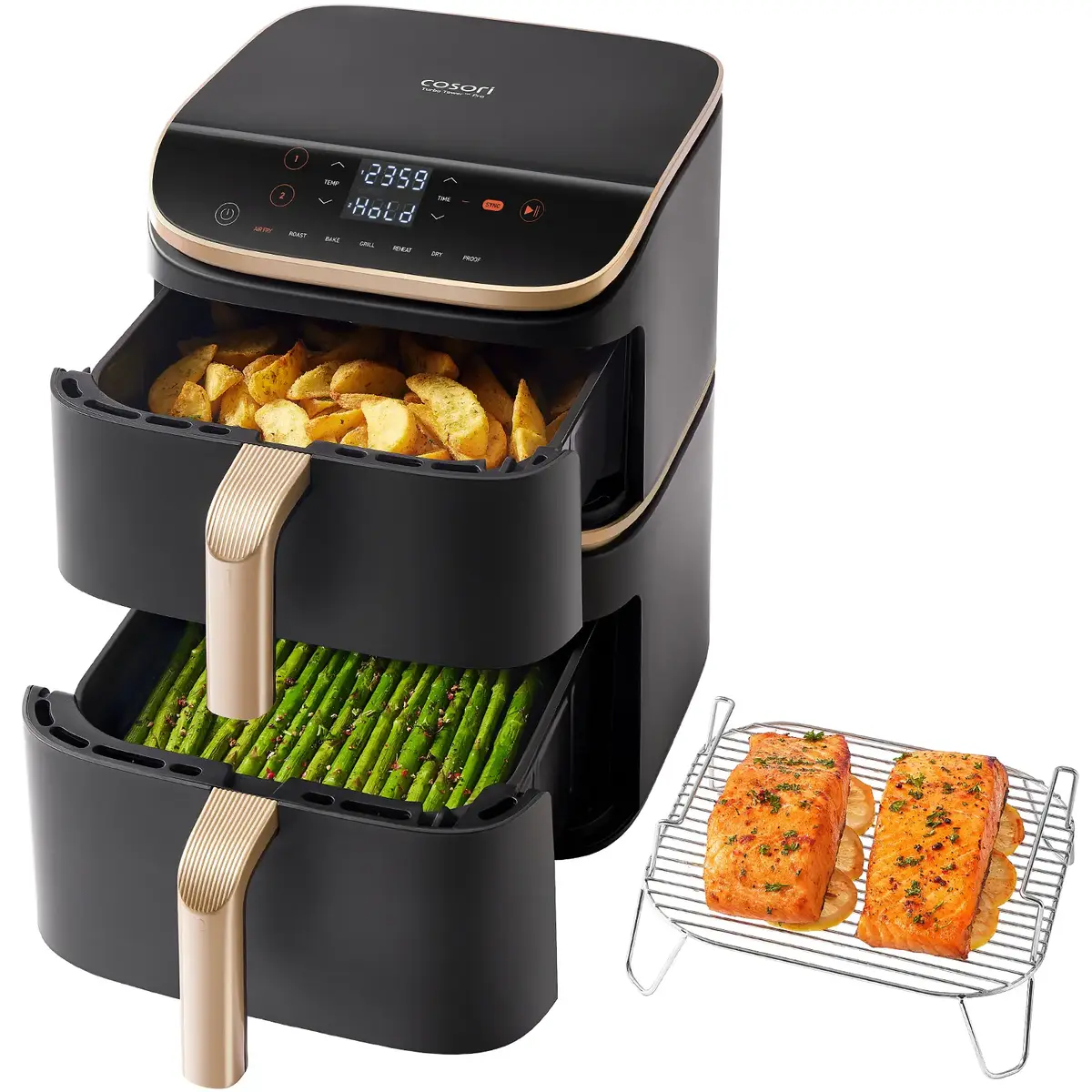 Аэрогриль Cosori Turbo Tower Pro Smart 10,8 л Photo 2