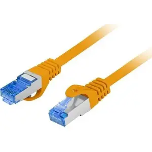 Ethernet patch cord LANBERG PCF6A-10CC-0025-O 0.25 m S/FTP LSZH CCA, Cat6A
