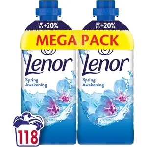 Кондиционер для белья LENOR Spring Awakening жидкий, 2 x 1.239 л (упаковка)