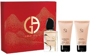 Gift set Giorgio Armani Si (EDP 50 ml, body lotion 50 ml, 50 ml shower gel)