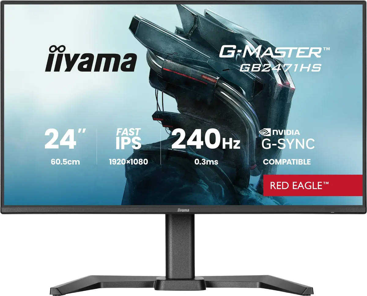 Iiyama G-MASTER GB2471HS-B1 Spēļu datora monitors