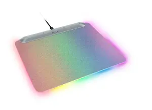 Gaming mouse pad Razer Firefly V2 Pro White — RGB backlit, USB-powered, non-slip base