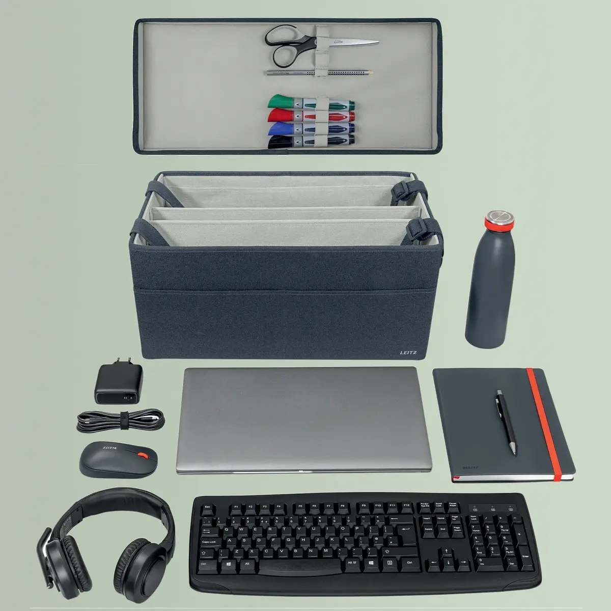 Uzglabāšanas soma Leitz Fabric Hot Desking Work Bag Photo 2