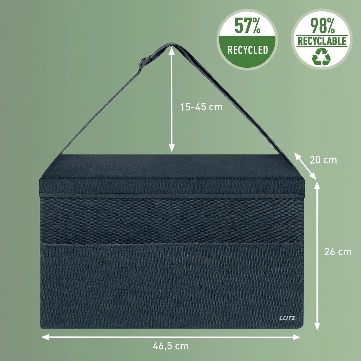 Uzglabāšanas soma Leitz Fabric Hot Desking Work Bag Photo 5