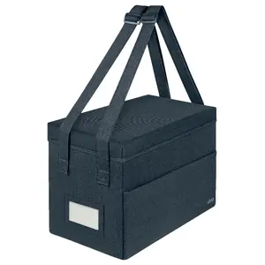Storage bag Leitz Fabric Compact Hot Desking Work Bag Grey Rectangular 200x355x235 mm