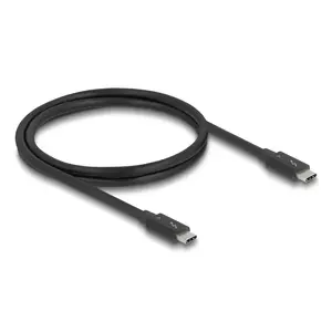DeLOCK Thunderbolt 4 Cable 40 Gbps PD 3.1 240 W 1 m black