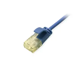 Equip Cat.6A U/UTP Slim Patch Cable 0.15m Blue 10000 Mbit/s