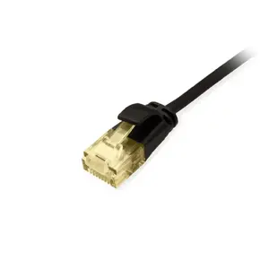Equip Cat.6A U/UTP Slim Patch Cable 1.5m Black