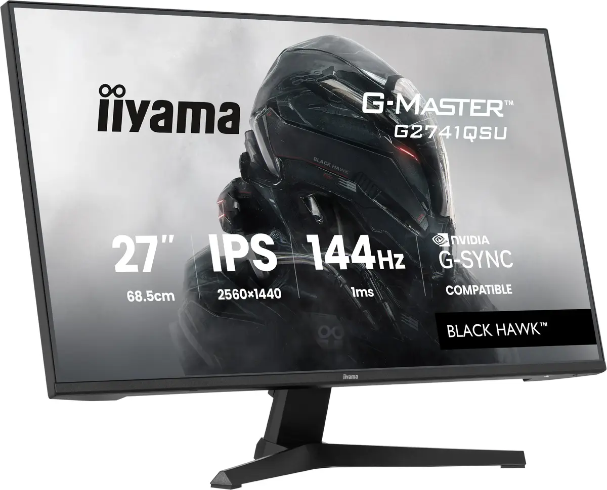 IIYAMA G-MASTER G2741QSU-B1 27" IPS 2560x1440 144 Гц Photo 4