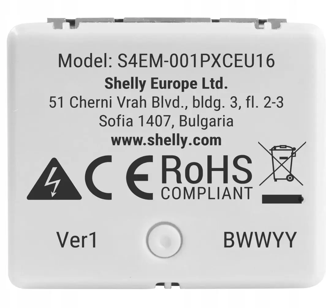 Shelly Relay EM Mini Gen4 1-канал реле 8A Photo 5
