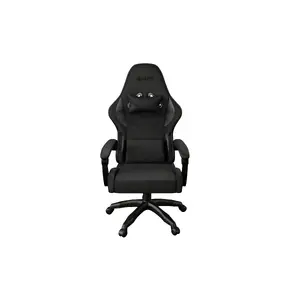 Игровое кресло Genesis Fury Shinai S4, черное — эргономичное, поворотное, с регулируемыми подлокотниками