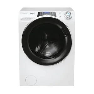 Washer dryer Candy RapidÓ PRO RPW4966BWMBC/1-S — freestanding front-load, 6 kg wash/dry, 1400 RPM, white