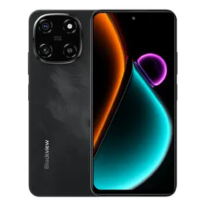 Smartphone BLACKVIEW COLOR 6 — 6.67" (16.9 cm), Helio G81, 8 GB RAM, 128 GB, 50 MP triple camera, 5000 mAh, Dual SIM, Android 15, Black