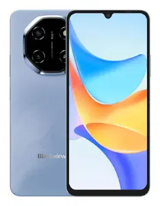 Смартфон BLACKVIEW SHARK 6 — 6.88" (17,5 см), Unisoc T8100 2 ГГц, 4 ГБ RAM, 128 ГБ, 16 МП двойная камера, 5000 мА·ч, Android 15, гибридный Dual SIM, синий