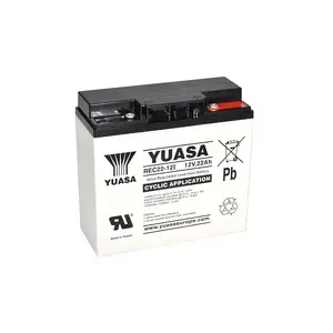 Аккумулятор Panasonic YUASA REC22-12I 12В 22А·ч циклический — герметичный свинцово‑кислотный