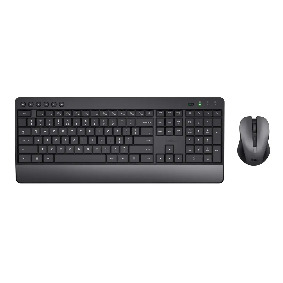 Trust Trezo Tastatūra Pele iekļauta Photo 5