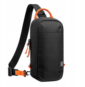 Protective carrying case Yaxo Huron for Nintendo Switch, Techno black
