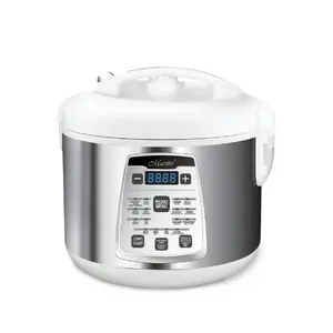 Electric multi-cooker Maestro MR-792, 5 L, 700 W, stainless steel, digital display, 17 auto programs