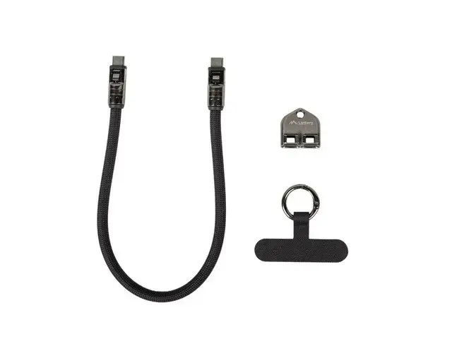 LANBERG кабель USB-C CA-CMCM-10LN-0003-BK 0,3 м Photo 5