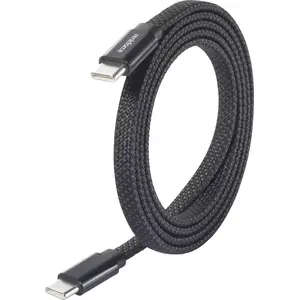 USB cable Renkforce RF-6871988 — USB 2.0 A to USB-C, black, standard data and charging cable
