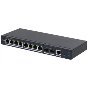 Управляемый L2 коммутатор Dahua Technology SG4010-2F 8 портов Gigabit Ethernet